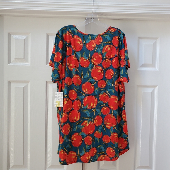 LuLaRoe Pumpkin Classic Tee Shirt Top, 3XL - Picture 2 of 5